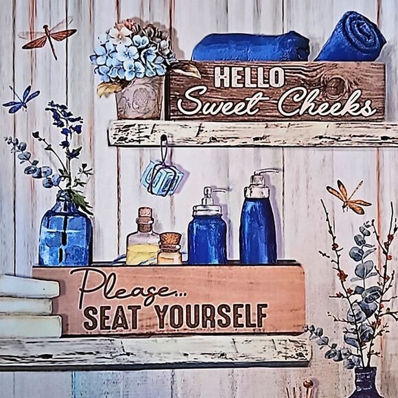 New Canvas print for bathroom!!! - Picture 2 of 2